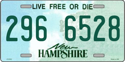NH license plate 2966528