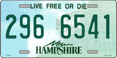 NH license plate 2966541