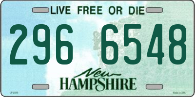 NH license plate 2966548