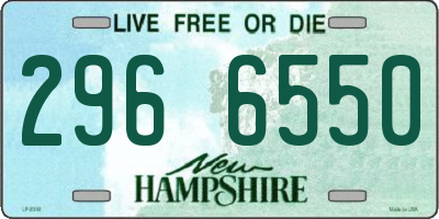 NH license plate 2966550