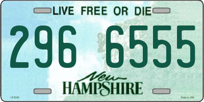 NH license plate 2966555