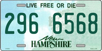 NH license plate 2966568