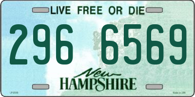 NH license plate 2966569