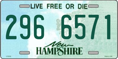 NH license plate 2966571