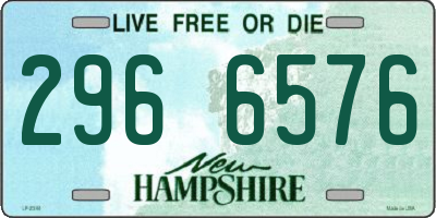 NH license plate 2966576