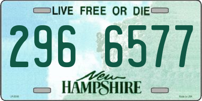 NH license plate 2966577