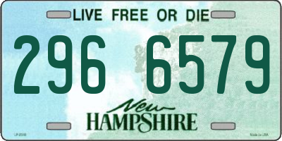 NH license plate 2966579