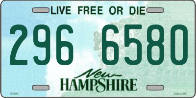 NH license plate 2966580