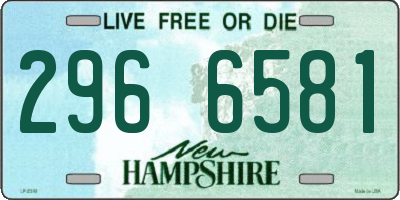 NH license plate 2966581