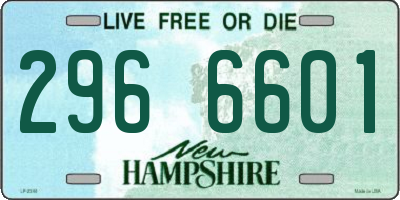 NH license plate 2966601