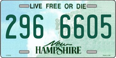 NH license plate 2966605