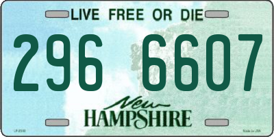 NH license plate 2966607