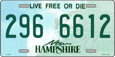NH license plate 2966612