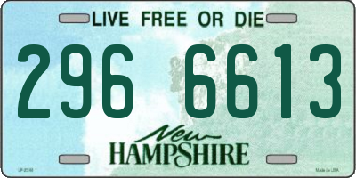 NH license plate 2966613