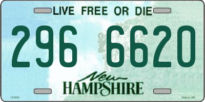NH license plate 2966620