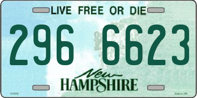 NH license plate 2966623