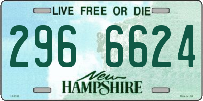 NH license plate 2966624