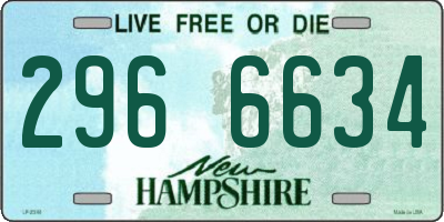 NH license plate 2966634