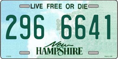 NH license plate 2966641