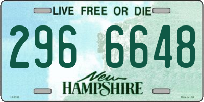NH license plate 2966648