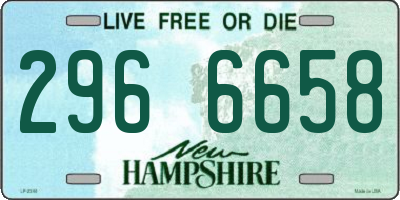 NH license plate 2966658