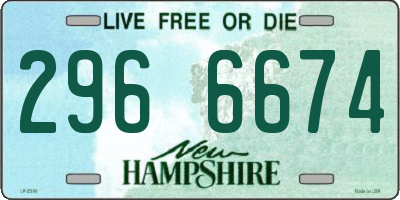 NH license plate 2966674