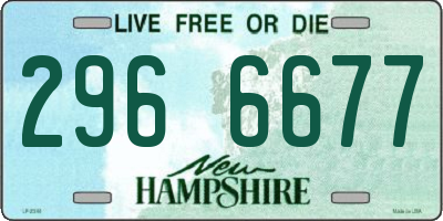 NH license plate 2966677