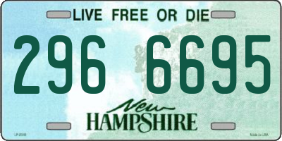 NH license plate 2966695