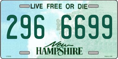 NH license plate 2966699