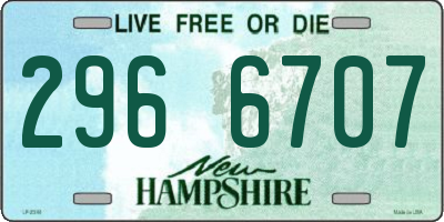 NH license plate 2966707