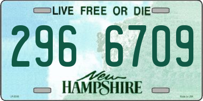 NH license plate 2966709