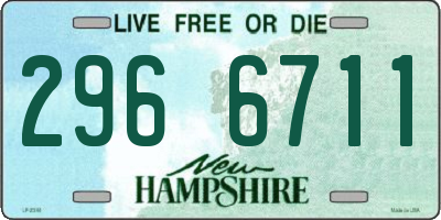 NH license plate 2966711