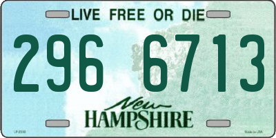NH license plate 2966713