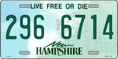 NH license plate 2966714
