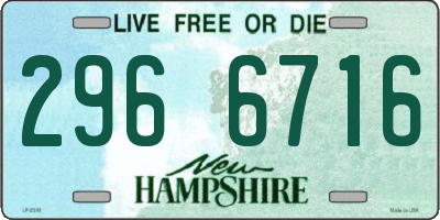 NH license plate 2966716