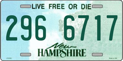 NH license plate 2966717