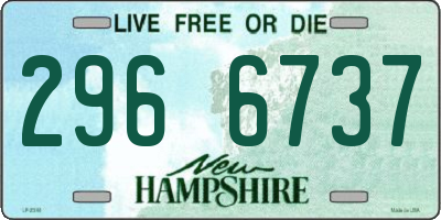 NH license plate 2966737