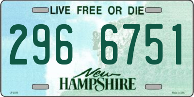 NH license plate 2966751