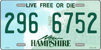 NH license plate 2966752