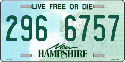 NH license plate 2966757