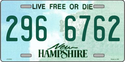 NH license plate 2966762