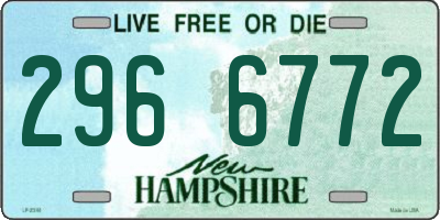 NH license plate 2966772