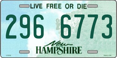 NH license plate 2966773
