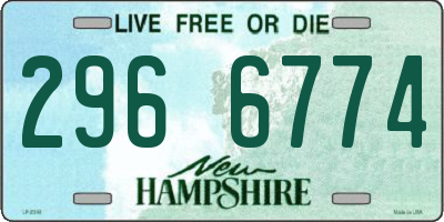 NH license plate 2966774