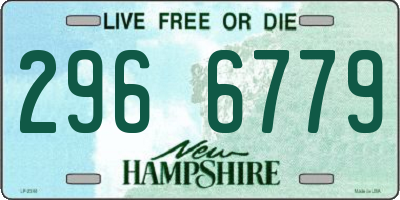 NH license plate 2966779
