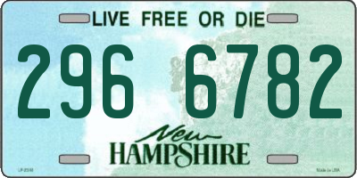 NH license plate 2966782