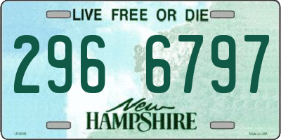 NH license plate 2966797