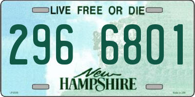 NH license plate 2966801
