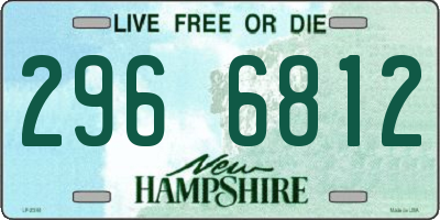 NH license plate 2966812