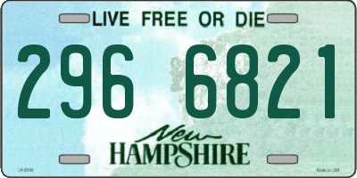 NH license plate 2966821